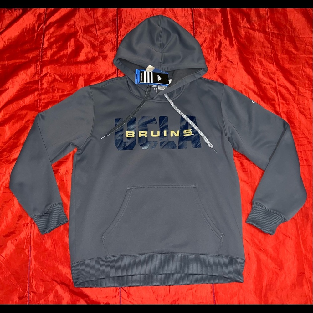 NEW Large Adidas UCLA Grey hoodie FAST SHIPPING‼️